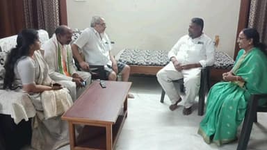 నారాయణరావుపేట: మాజీ ఎంపీపీ కరుణాకర్ రెడ్డిని పరామర్శించిన మంత్రి అడ్లూరి లక్ష్మణ్ కుమార్