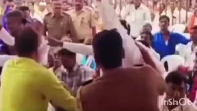 लोहा: बैल बाजार येथील प्रचार सभेत गोंधळ घालणा-या 7 जणांवर शासकीय कामात अडथळा निर्माण केल्याप्रकरणी लोहा पोलिसात गुन्हा दाखल