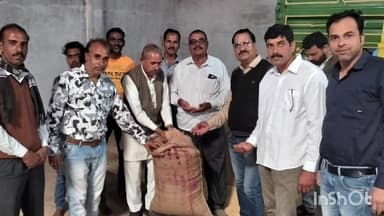 अरनोद: अरनोद में खरीफ उपज खरीद की शुरुआत, अध्यक्ष लक्ष्मीनारायण पाटीदार व उपाध्यक्ष गणपत सिंह ने किया मुहूर्त