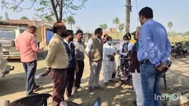 तुरकौलिया: लक्ष्मीपुर गदरिया टोला में खसरा से एक दर्जन बच्चे बीमार, शुक्रवार को डब्लूएचओ की टीम ने किया निरीक्षण