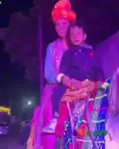 सिद्धमुख: नरवासी गांव में बेटी अनिता की डीजे की धून पर नाचते गाते घोड़ी पर बैठाकर निकाली गई बनौरी, दिया बेटी बचाओ-बेटी पढ़ाओ का संदेश