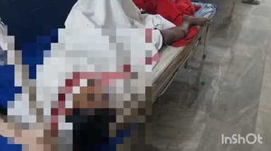 कौआकोल: भलुआही गांव के पास दो बाइकों की टक्कर में एक युवक घायल, अस्पताल में भर्ती