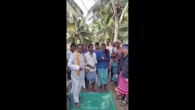 খেজুরি ২: বিকশিত খেজুরি গ্রাম পঞ্চায়েত গড়ার লক্ষ্যে, আজ রাধানগরে ঢালাই রাস্তা নির্মাণের উদ্বোধনে উপস্থিত প্রধান কালীপদ মন্ডল