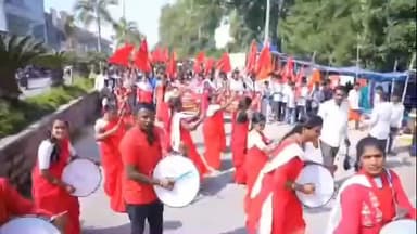 ఆర్మూర్: ఆర్మూర్ పట్టణంలో POW ఆధ్వర్యంలో విద్యార్థి ప్రదర్శన