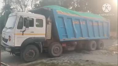 ସିମୁଳିଆ: ତୋରାଣିପଦା ଛକ ନିକଟରେ ବେଆଇନ ବାଲି ବୁଝେଇ ହାଇୱା କୁ ଜବଦ କଲା ଖଣି ବିଭାଗ