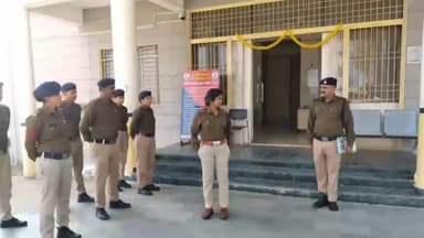 पवई: पुलिस अधीक्षक पन्ना निवेदिता नायडू ने थाना रैपुरा का औचक निरीक्षण किया