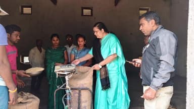 तिरोडा: बाकटी येथे हमीभाव धान खरेदी केंद्राचा शुभारंभ