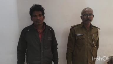 घैलाढ़: परसाही गांव से पुलिस ने शराब के नशे में रूपेश कुमार को गिरफ्तार कर न्यायालय में पेश किया