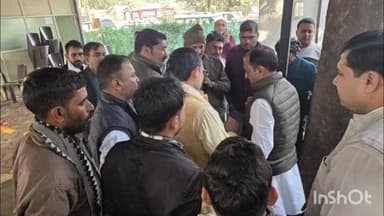 मेहगांव: कैबिनेट मंत्री राकेश शुक्ला ने ग्वालियर बंगले पर मेहगांव विधानसभा क्षेत्र के लोगों की सुनीं समस्याएं