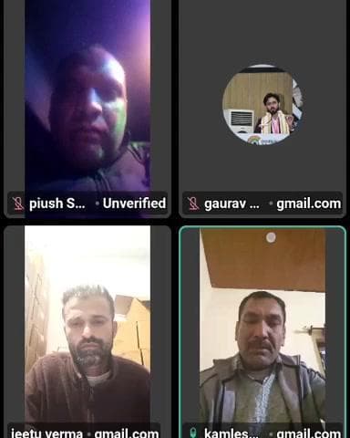 करसोग: भाजपा करसोग मंडल आईटी विभाग की ऑनलाइन खंड स्तरीय बैठक सफलतापूर्वक सम्पन्न हुई