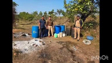 सावनेर: तिष्टी शेत शिवार येथे अवैधरीत्या मोहाफुल गावठी दारू काढणाऱ्या वर दोन गुन्हे नोंद