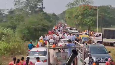 इगतपुरी: आम्ही येथे वेगवेगळ्या लढतो आहेत त्यांची सभा ते घेतील आमची सभा आम्ही येऊ मंत्री गिरीश महाजन यांची इगतपुरीत प्रसिद्धी माध्