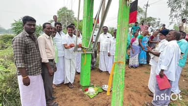 ஆண்டிமடம்: ஆண்டிமடம் ஒன்றிய பகுதிகளில் பல்வேறு வளர்ச்சி திட்ட பணிகளை தொடங்கிவைத்த ஜெயங்கொண்டம் எம்எல்ஏ