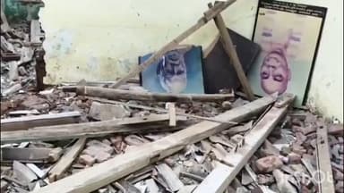 अंजनगाव सुर्जी: संत गाडगेबाबा,तुकडोजी महाराजांच्या प्रतिमांची अवहेलना;अंजनगाव सुर्जी पंचायत समितीमधील प्रकार