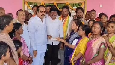 పాతపట్నం: మెలియాపుట్టి మండలం అంపురంలో సత్యసాయి మందిరాన్ని సందర్శించిన పాతపట్నం ఎమ్మెల్యే మామిడి గోవిందరావు