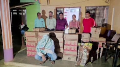 ब्रह्मपूरी: उदापूर येथे अवैध दारू तस्करी वर उत्पादन शुल्क विभागाची कारवाई पाच लाख 16 हजार रुपयांचा मुद्देमाल जप्त