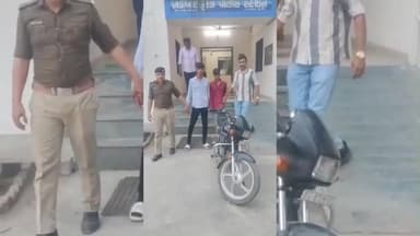 નડિયાદ: કમળા ચોકડી પાસેથી ચોરીના બાઈક સાથે બે ઈસમો ઝડપાયા