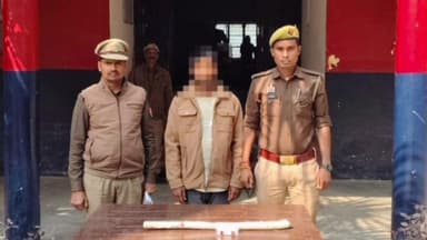 कुंडा: थाना हथिगवां पुलिस ने मौर्या तिराहा से हत्या के प्रयास के आरोपी शिवा सरोज को गिरफ्तार किया