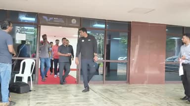 புரசைவாக்கம்: சென்னை நேரு விளையாட்டு அரங்கில் நாளை எப் ஐ பி ஏ குடைப்பந்து உலகக்கோப்பை கத்தார் 2027 இந்தியாவுடன் மோத உள்ளது இதற்காக இன்று ஆதவ் அர்ஜுனா பேட்டி