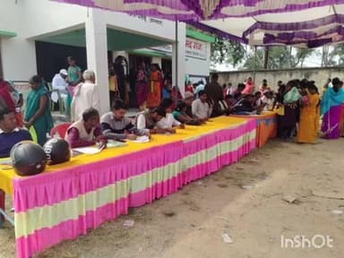 मोहम्मदगंज: सेवा के अधिकार सप्ताह के तहत कादल कुर्मी में शिविर का आयोजन किया गया