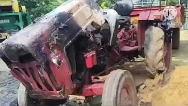 ସିମୁଳିଆ: ପାଟଣା ଗ୍ରାମ ର ପୂର୍ବଶତ୍ରୁତା କୁ କେନ୍ଦ୍ର କରି ଟ୍ରାକ୍ଟର କୁ ଜାଳିଦେଲେ ଦୃବୁର୍ତ୍ତ