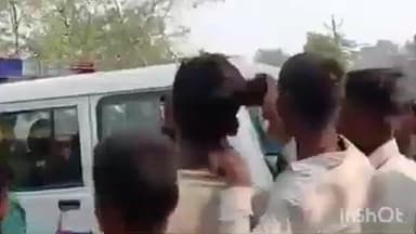 अलौली: भिखारी घाट में फायरिंग की सूचना पर पहुंची पुलिस पर पथराव, दो पुलिसकर्मी जख्मी