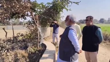 हैदरगढ़: त्रिवेदीगंज क्षेत्र में जलशक्ति मंत्री ने कई नहरों का किया औचक निरीक्षण, कमियां मिलने पर जताई नाराजगी और दिए निर्देश