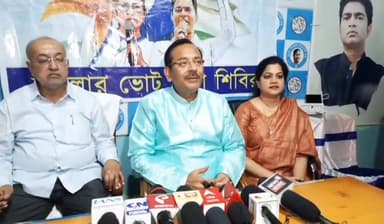 কাটোয়ায় ভোটার রক্ষা শিবিরের ওয়ার রুম পরিদর্শনে এসে সাংবাদিকদের মুখোমুখি রাজ্যের মন্ত্রী অরূপ বিশ্বাস তিনি কি বললেন শু...