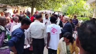 घाघरा: आदर गांव में अघोर गुरु पीठ ट्रस्ट बनोरा रायगढ़ के तत्वाधान में स्वास्थ्य शिविर, कंबल वितरण व भंडारे का आयोजन