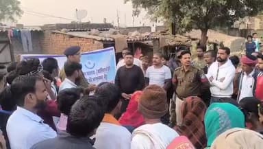 माडा: मुस्कान विशेष अभियान के तहत कोयलखुथ बाजार में कार्यक्रम आयोजित