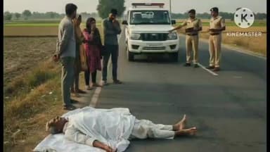 कनीना: गांव बवाना में सड़क किनारे मिला शव, बेटे ने कहा- गुजरात गए थे, अज्ञात वाहन ने मारी टक्कर