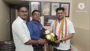 सारंगढ़ बिलाईगढ़ जिला कांग्रेस के पुनः अध्यक्ष बने ताराचंद देवांगन, कार्यकर्ताओं ने मुलाकात कर दी बधाई