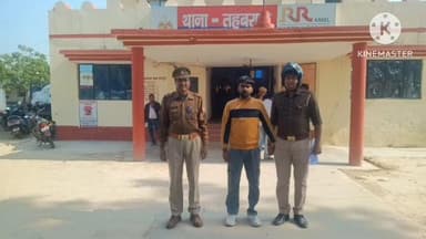 निज़ामाबाद: ओहनी तिराहे के पास से मोटर चोरी के वांछित अभियुक्त को अवैध तमंचे के साथ पुलिस ने किया गिरफ्तार