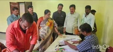 కల్వకుర్తి: మార్చాలా, తర్నికల్ క్లస్టర్లలో నామినేషన్ ప్రక్రియను పరిశీలించిన ఎన్నికల పరిశీలకురాలు రాజ్యలక్ష్మి