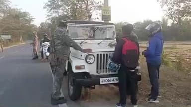 तांतनगर: दुर्घटनाओं पर अंकुश लगाने के लिए पुलिस ने कादामादा जंगल में चलाया वाहन जाँच अभियान