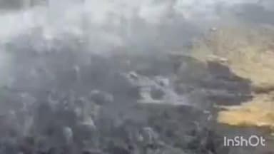 गोहाना: बड़ौता गांव में आग से 10 एकड़ पराली जलकर राख, दमकल विभाग ने मशक्कत के बाद पाया काबू