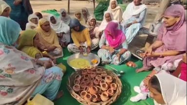 टिब्बी: टिब्बी में इथेनॉल फैक्ट्री के विरोध का मामला, महिलाओं की टीम घर-घर बांटेगी पीले चावल