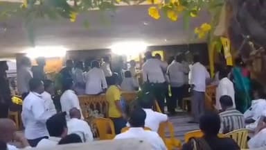 ఇబ్రహీంపట్నంలో పదవి కోసం టిడిపి తమ్మళ్ళు కొట్లాట