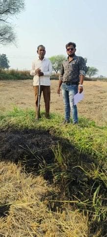 बेरला: किसानों से पराली ना जलाने की अपील, उल्लंघन पर होगी सख्त कार्रवाई