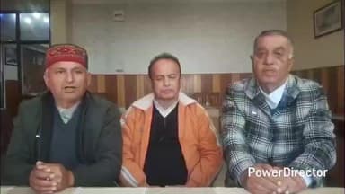 हरिपुरधार: सिरमौर के भाजपा नेताओं ने राजस्व मंत्री के बयान पर साधा निशाना, बयानबाजी को राष्ट्र विरोधी करार दिया