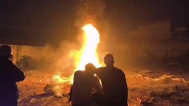 नगर पंचायत राया मैं शमशान स्थल की व्यवस्थाएं फेल, नहीं हैं चेयरमैन और अधिशासी अधिकारी का कोई ध्यान