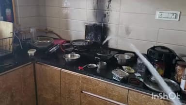 આણંદ શહેર: વિદ્યાનગરમાં રુદ્ર રેસીડેન્સીમાં 401 નંબરના મકાનમાં રસોડામાં આગ લાગી