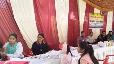 नैनवां: राष्ट्रीय स्वास्थ्य मिशन के तहत छत्रपुरा में आयोजित स्वास्थ्य शिविर से 74 मरीज हुए लाभान्वित