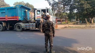 गोपीकांदर: गोपीकांदर में यातायात नियमों का उल्लंघन करने पर 16 वाहनों का चालान काटा गया