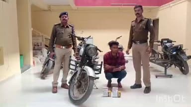 झाबुआ: झाबुआ में किराना दुकान पर चोरी करने वाला युवक पुलिस द्वारा गिरफ्तार