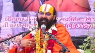 बड़वाह: बड़वाह के दादाजी धाम में बड़े दादाजी के 95वें समाधि महापर्व पर भविष्य पुराण कथा का आयोजन जारी