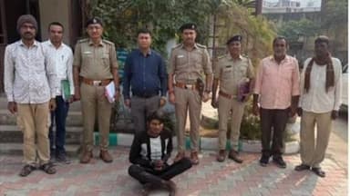 દાંતા: દાંતા તાલુકાના વેકરી વિસ્તારમાં શિયાળ નો શિકાર કરનાર ઇસમને વનવિભાગની ટીમે ઝડપી પાડ્યો