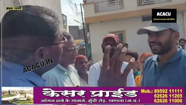 #खंडवा :संत रै दास वार्ड में जमकर बवाल. मुल्लू राठौर एवं वार्ड पार्षद की हुई जमकर बहस