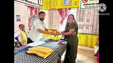 राजिम: ग्राम पंचायत करकरा में आंगनबाड़ी कार्यकर्ताओं एवं सहायिकाओं का किया गया सम्मान