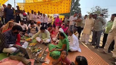 लांजी: विधायक राजकुमार कर्राहे ने लाड़सा ग्राम में करोड़ों के विकास कार्यों का भूमिपूजन किया, पुल निर्माण की घोषणा की